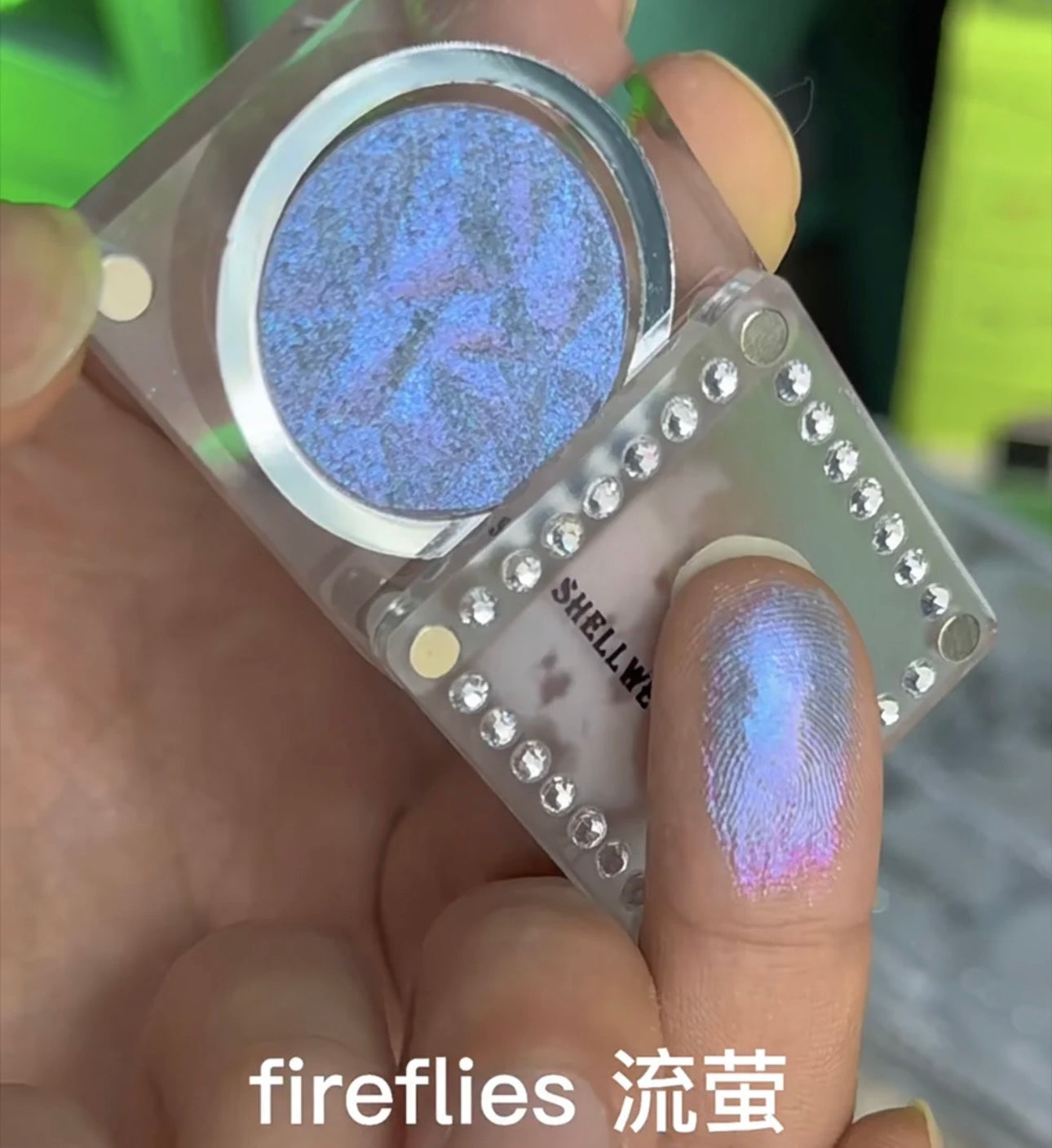 【low stock】Stray Birds Pressed Flakes Eyeshadow Acryalic Palette 1g
