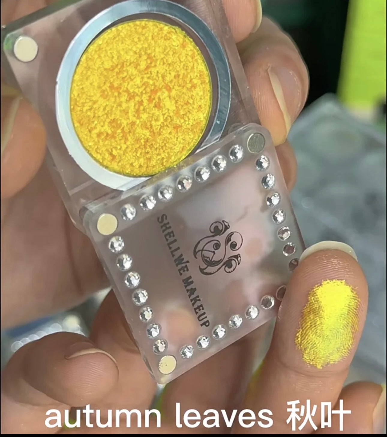 【low stock】Stray Birds Pressed Flakes Eyeshadow Acryalic Palette 1g