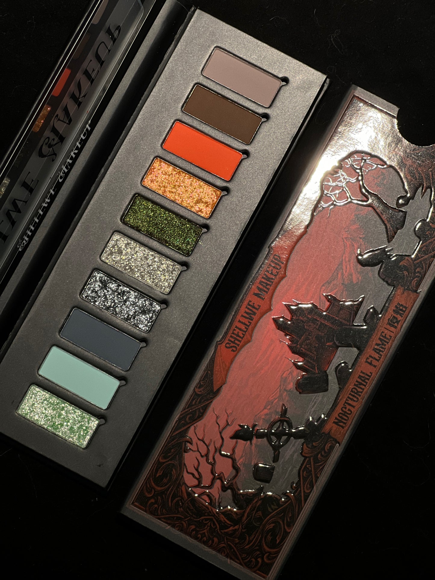 Shellwe Makeup x Ghoul Nocturnal Flame Collection