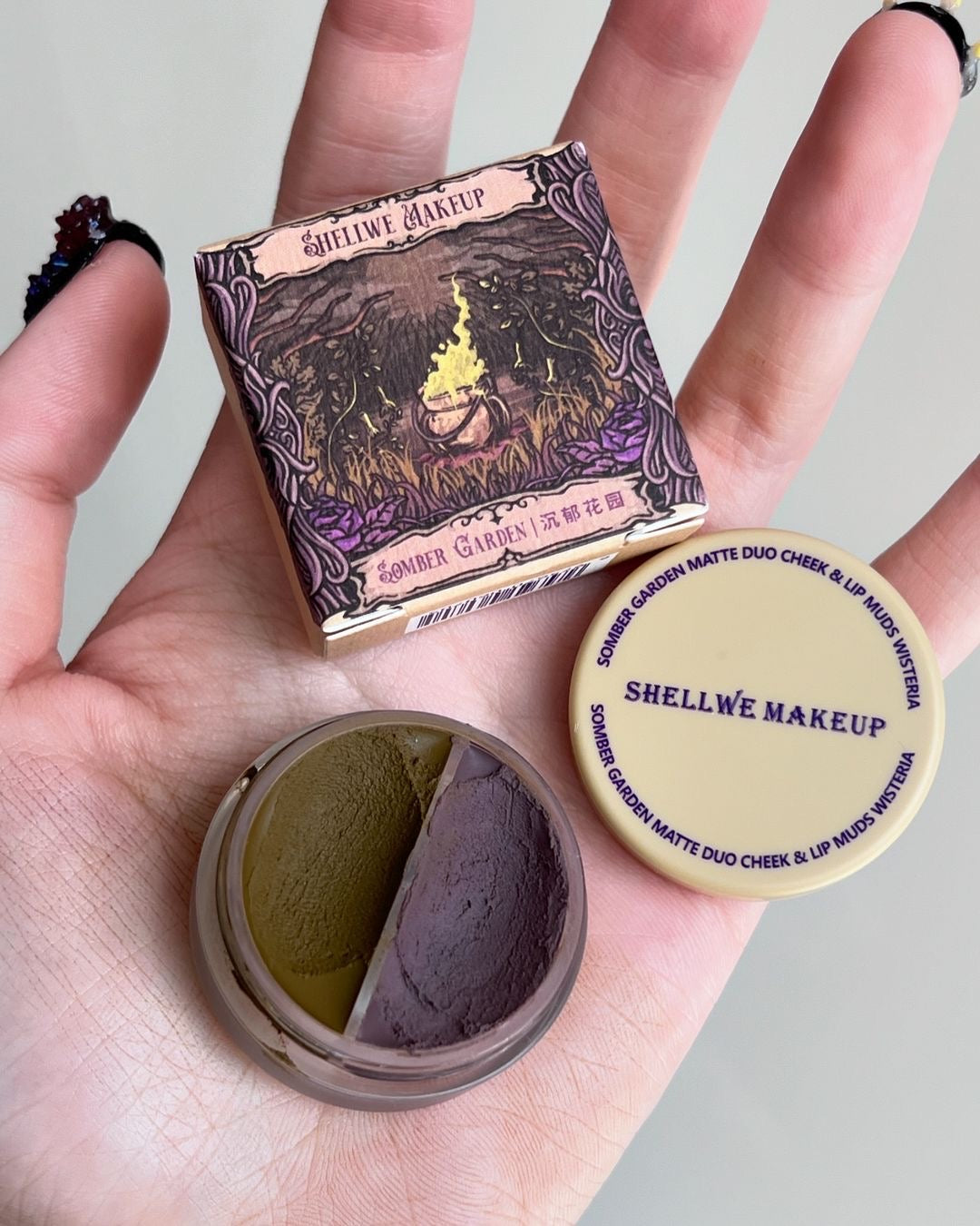 Shellwe Makeup x Freya86 Somber Garden Collection