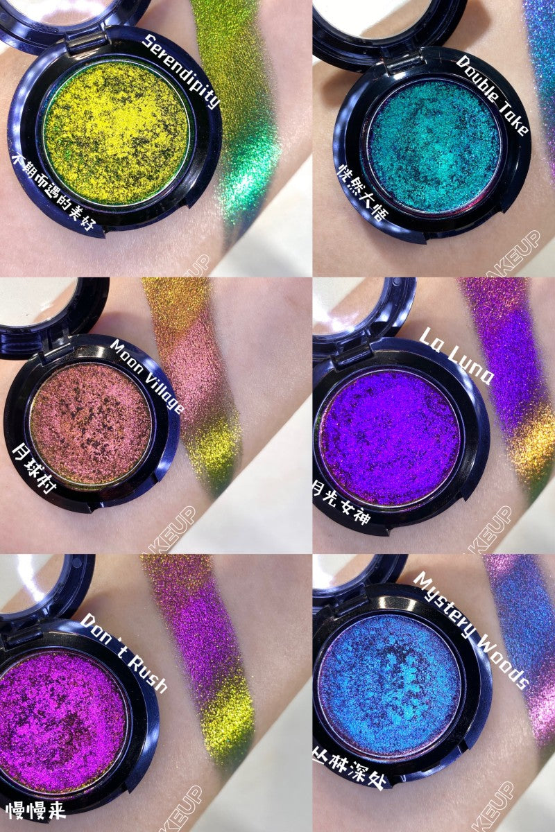 13 Colours SET Multichrome Chameleon Eyeshadow Face Body Makeup Shining  Pigment Mirror Colour Shifting Multi Duo Chrome Painting Powder -   Denmark