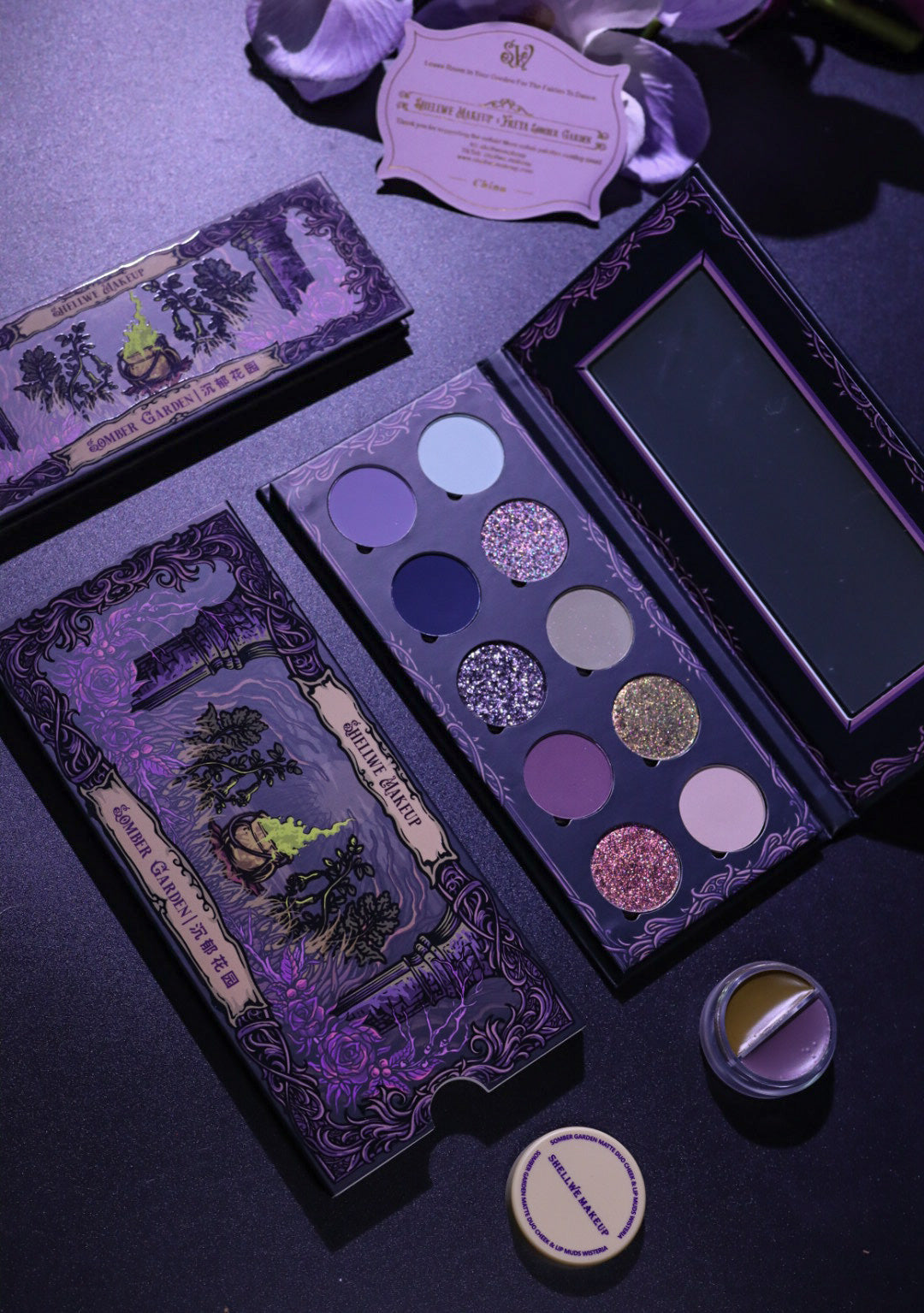 Shellwe Makeup x Freya86 Somber Garden Collection