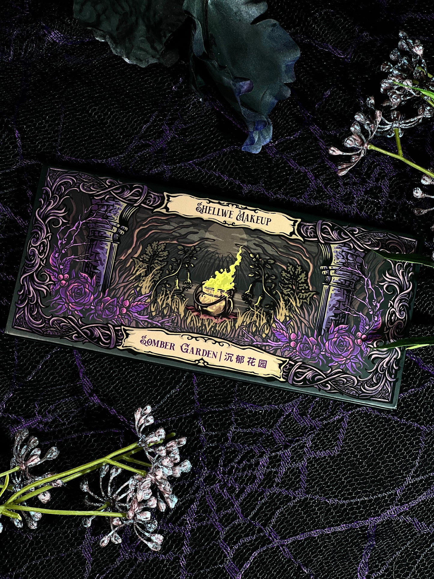 Shellwe Makeup x Freya86 Somber Garden Collection