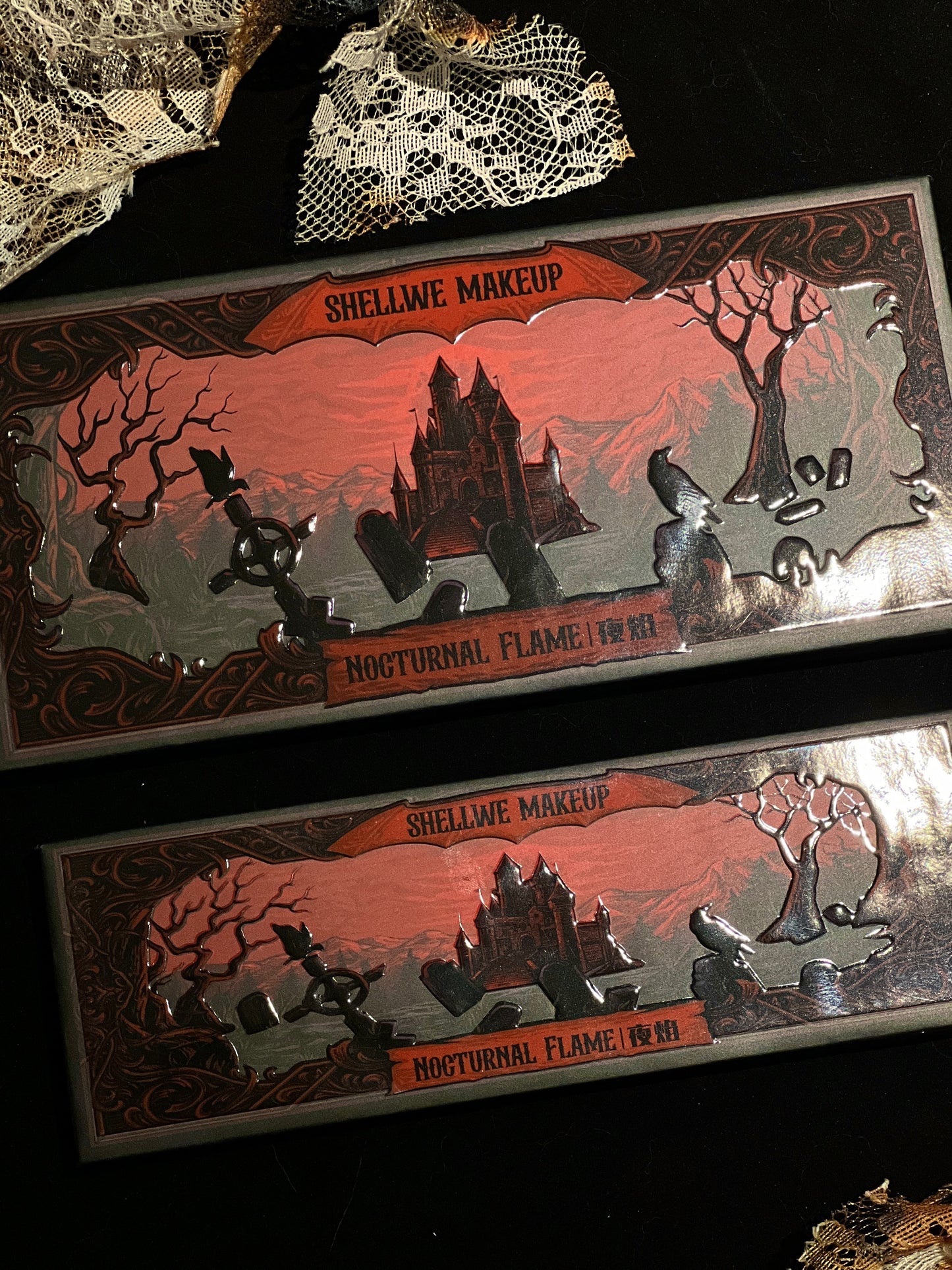 Shellwe Makeup x Ghoul Nocturnal Flame Collection