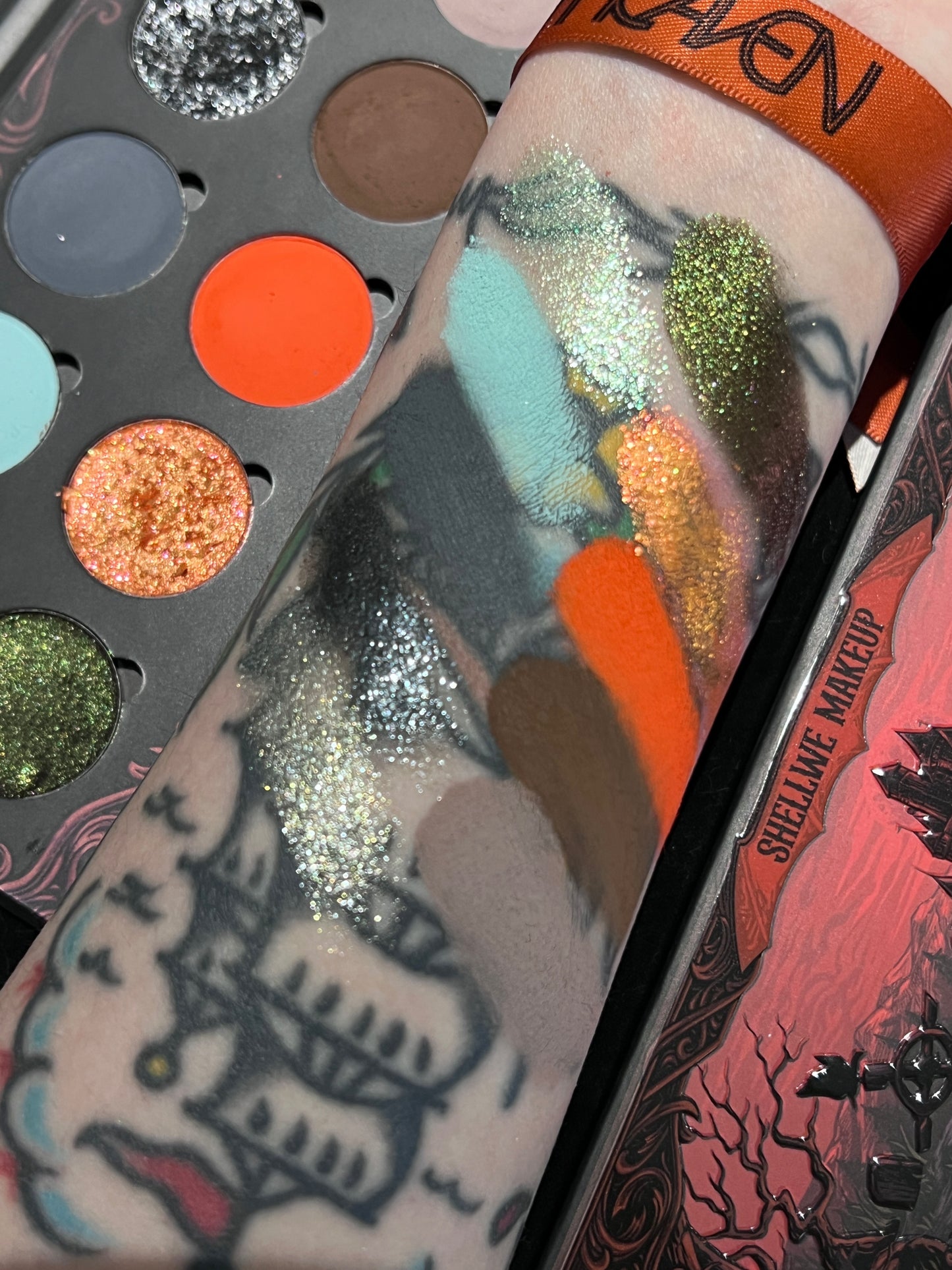 Shellwe Makeup x Ghoul Nocturnal Flame Collection