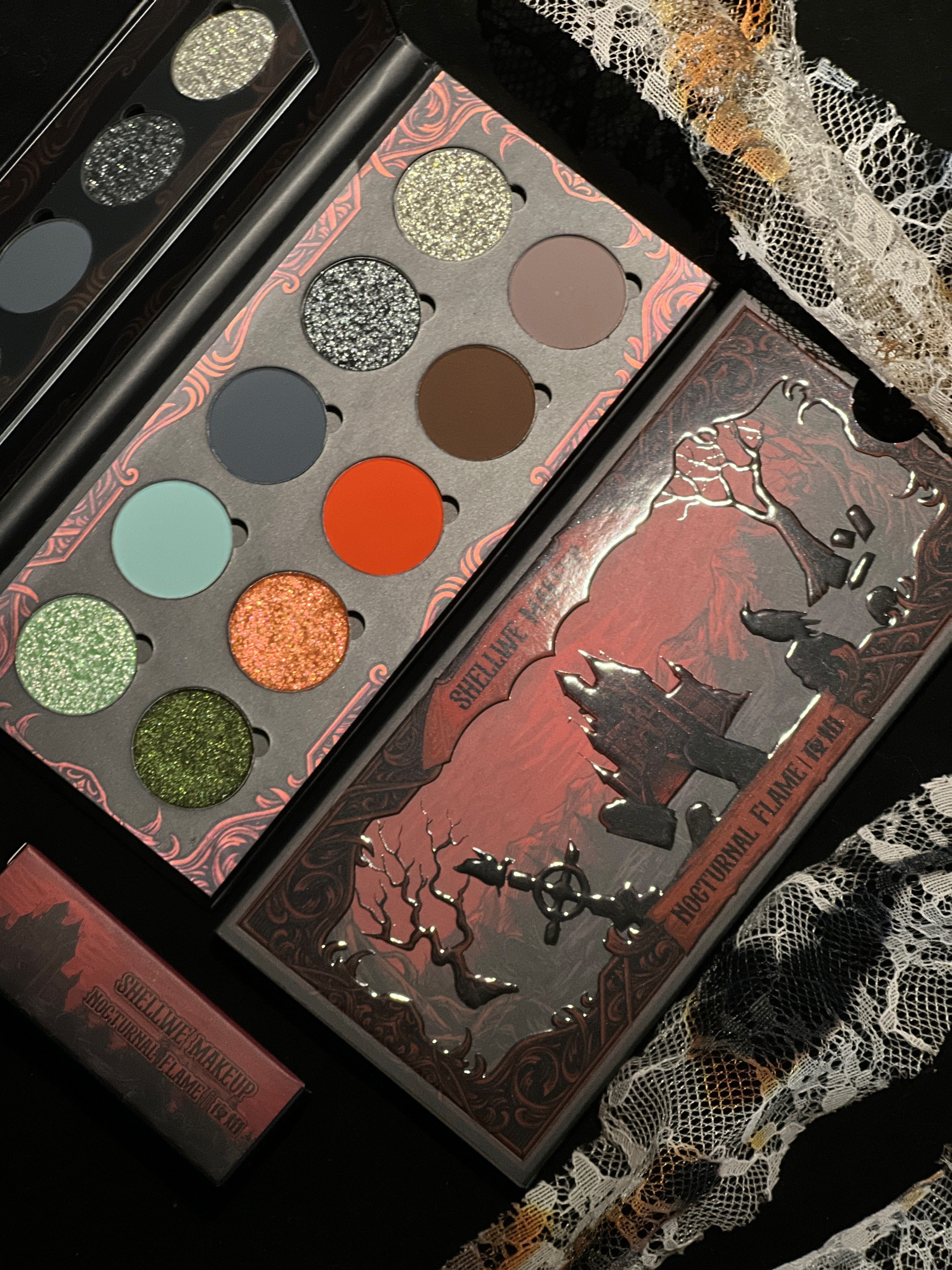 Low Stock! Shellwe Makeup x Ghoul Nocturnal Flame Collection 夜焰系列