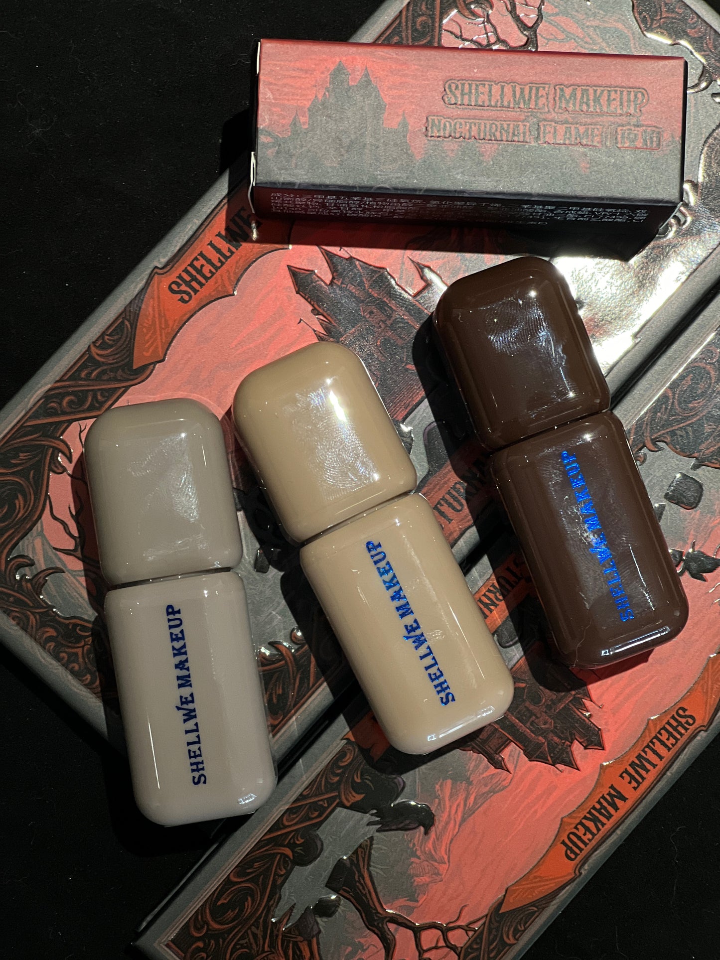 Shellwe Makeup x Ghoul Nocturnal Flame Collection