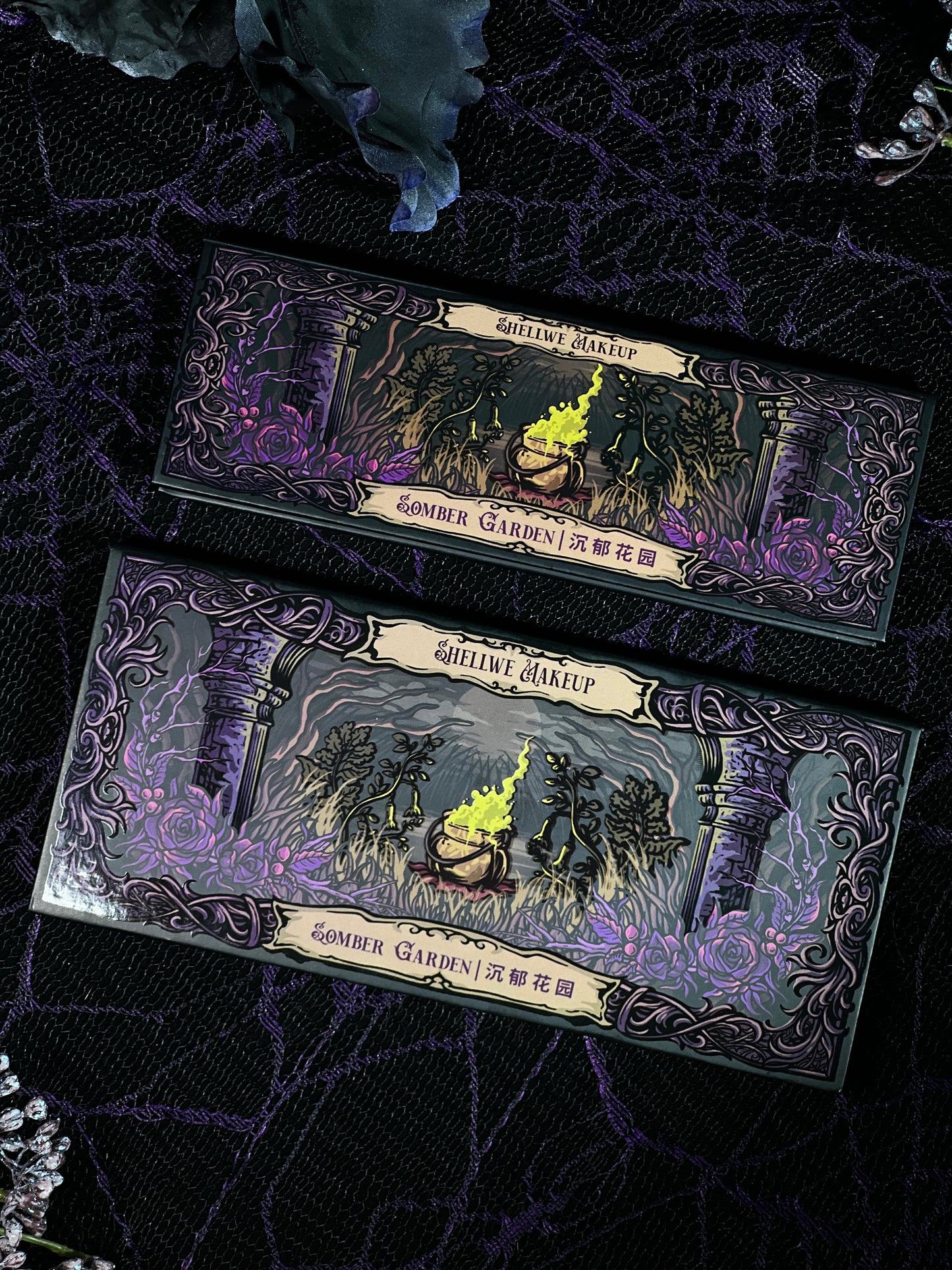 Shellwe Makeup x Freya86 Somber Garden Collection