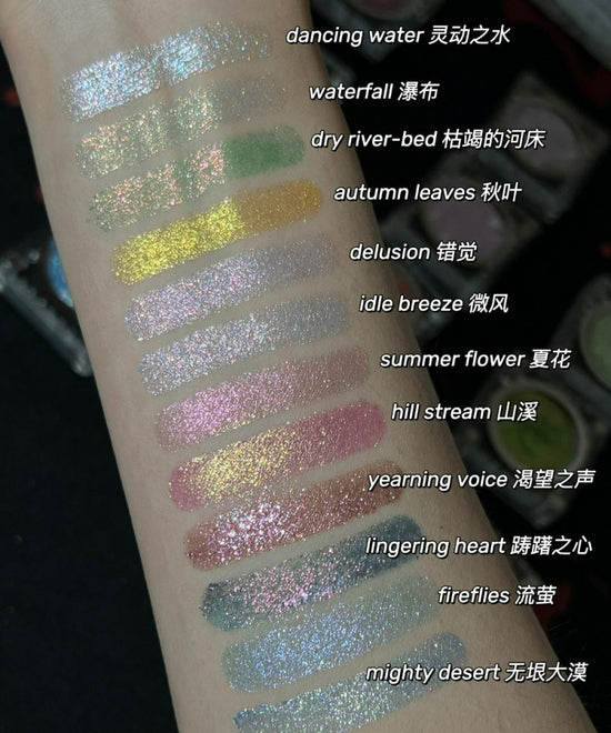Shellwe Makeup The MultichromeChameleon Eyeshadow Fairy Land